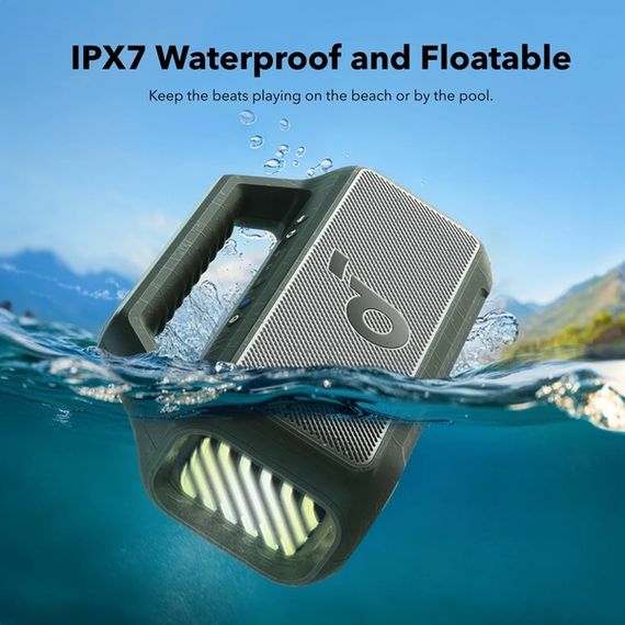 Портативна акустика Anker SoundСore Boom 2 Green | Зображення 4