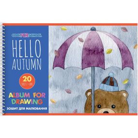 Альбом для рисования Cool For School на пружине Абстракция 20 листов (CF60903-03)