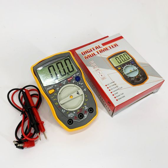 Мультиметр цифровий HAOYUE UT33D (генератор імпульсів, звукове продзвонювання, тест діодів, HOLD) | Зображення 2