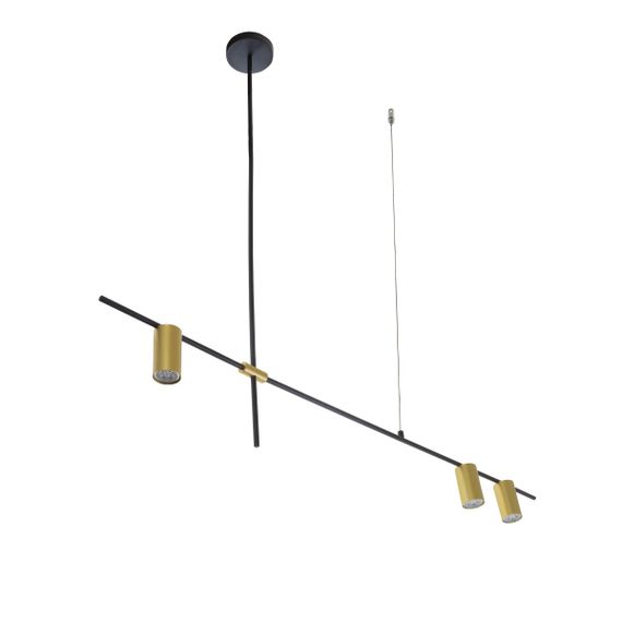Люстра лофт подвесная GU10 35W BK (BL-904S/3)