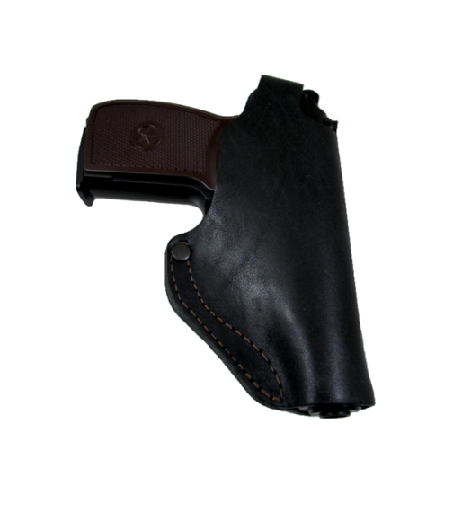 Кобура ПМ поясна не формована шкіра чорна 11102 ms | Зображення 2