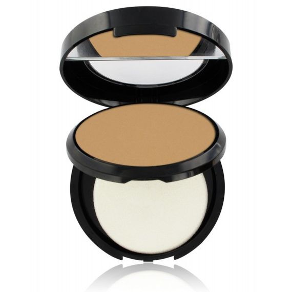 Компактная пудра для лица Бежевая Copines line Paris WET DRY FOND DE TEINT POUDRE 03 Beige MIEL | Зображення 2