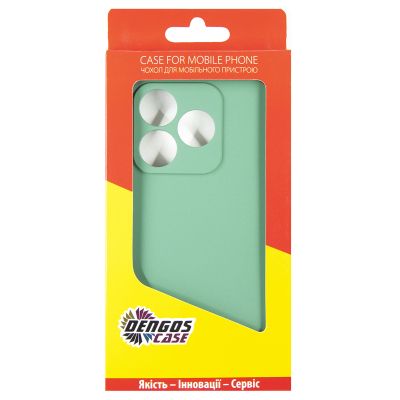 Чехол для мобильного телефона Dengos Realme C63 Soft + glass Mint (DG-KM-106) | Зображення 3