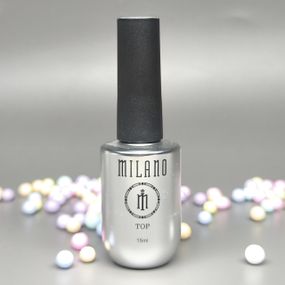 Топ для ногтей Milano без липкого слоя (с УФ фильтром) 15мл
