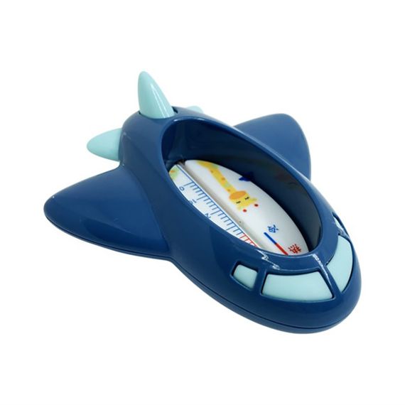 Игрушка-термометр для ванной "Самолет" MGZ-1106(Blue) | Зображення 1