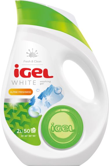 IGel гель для прання White з ароматом свіжості 2л