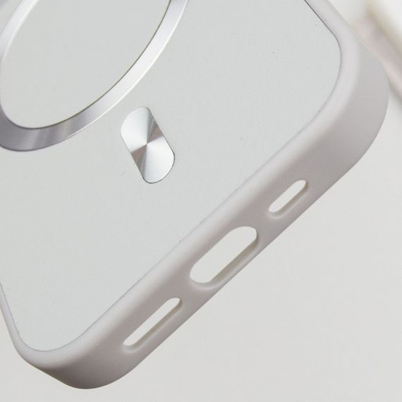 Шкіряний чохол SnapCase with MagSafe для Apple iPhone 14 Pro Max (6.7") Grey | Зображення 6