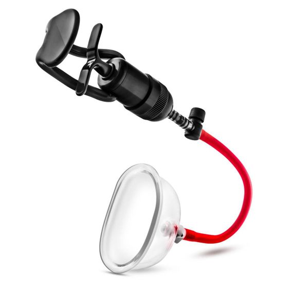 Вакуумна помпа для вульви Blush Temptasia – Intense Pussy Pump System, механічна, важіль sexstyle | Зображення 8