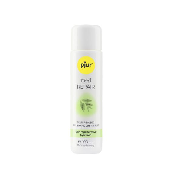 Лубрикант на водній основі pjur MED Repair glide 100 мл з регенерувальним гіалуроном для сухої шкіри
