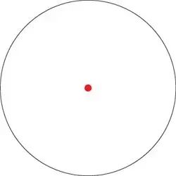 Приціл коліматорний Vortex Crossfire 2 MOA. Weaver | Зображення 5