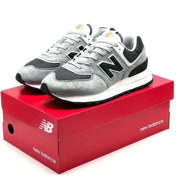 Кросівки весна-літо New Balance колір сірий, чорний | Зображення 7