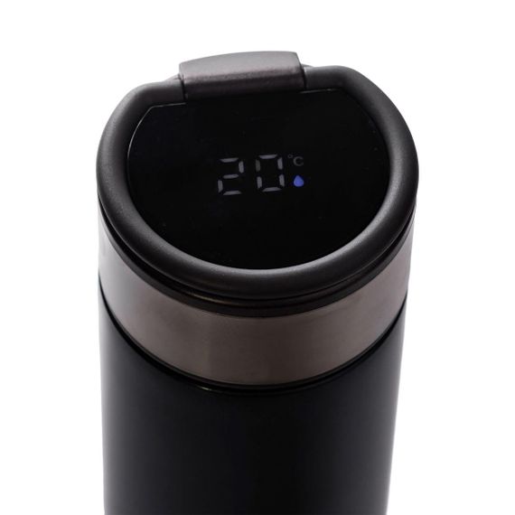 Термос із датчиком температури 530 мл Чорний HP-14-19B | Зображення 4