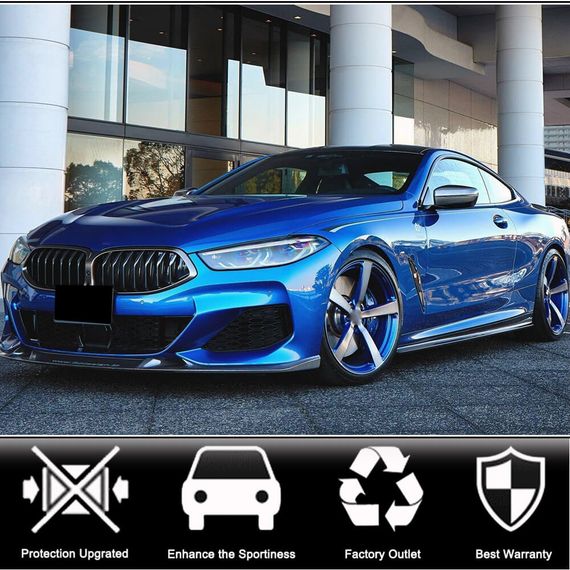 Накладки на пороги (для G14/G15 M-Sport, Карбон) для BMW 8 cерія G14/G15/G16 2018- гг | Зображення 1