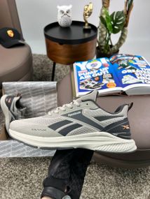 Чоловічі кросівки R2eebok Nano X3 Grey Black Orange (текстиль) весна / літо / осінь 42 27