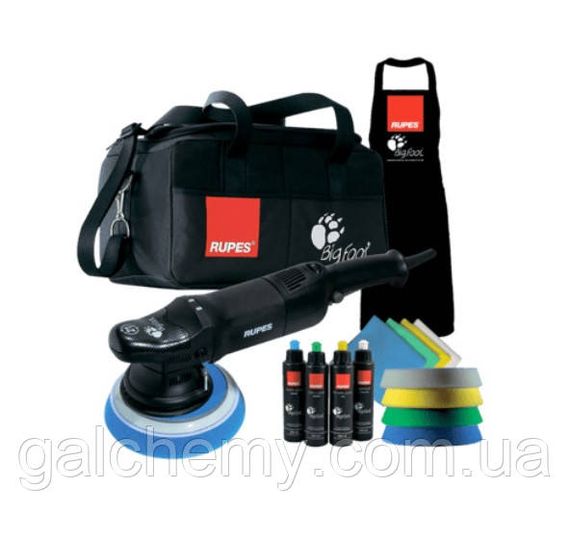 Ексцентрикова полірувальна машина в наборі делюкс LHR21ES DLX, ТМ RUPES