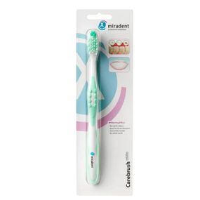 Зубна щітка Miradent Carebrush зелена