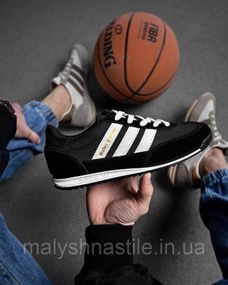 Мужские кроссовки didas SL72 white /black 4  ВТ5111