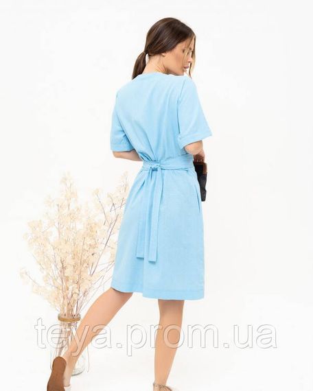 Плаття для жінок колір блакитний розмір XL FI_007730 | Зображення 1