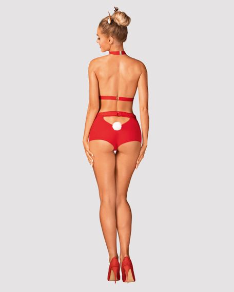 Різдвяний костюм Obsessive Ms Reindy Червоний XS/S | Зображення 3