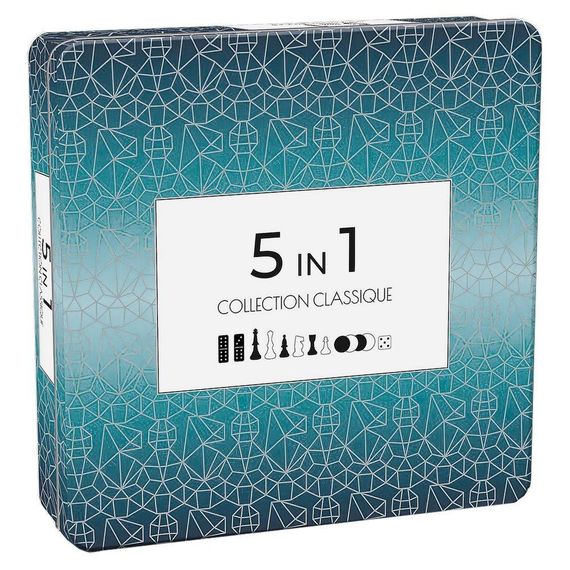 Настольная игра Tactic Набор игр 5 в 1