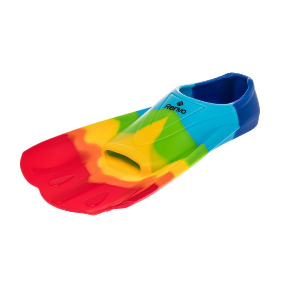 Короткі ласти для тренування в басейні Renvo Criz із закритою п'ятою Різнокольоровий 33-35 (SF120-45 33-35) | Зображення 3