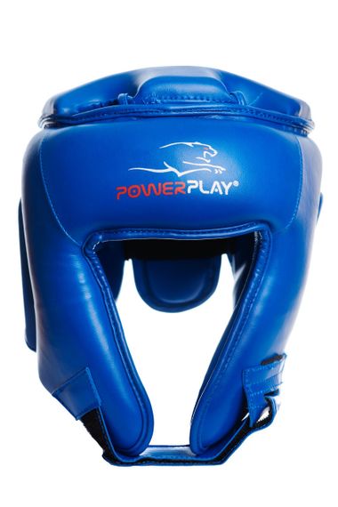 Боксерський шолом турнірний PowerPlay 3045 Синій XL | Зображення 1
