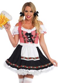Баварский костюм «Октоберфест» Leg Avenue Beer Garden Babe L Sex Aura