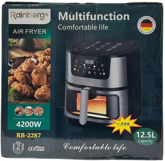 Вакуумна фритюрниця 12.5 л 4200 Вт Rainberg RB-2287 (44994-RB-2287_2475) | Зображення 1