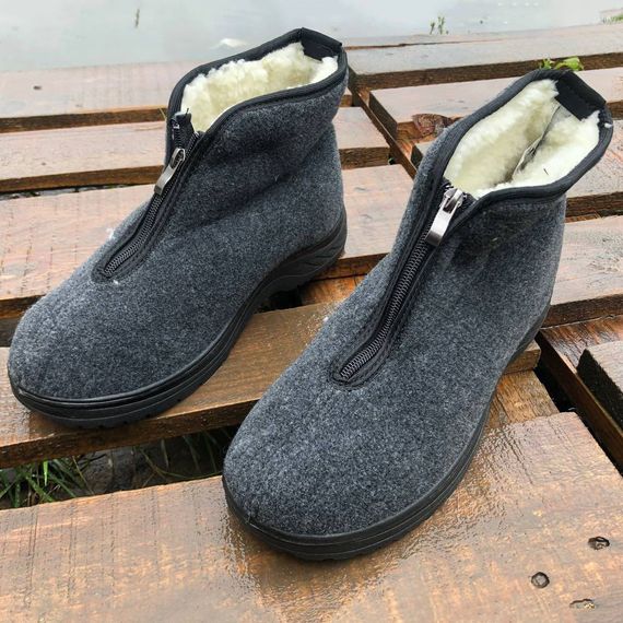 Бурки зимові Розмір 42 / Чоловічі черевики / Тапочки XJ-735 домашні чобітки | Зображення 4