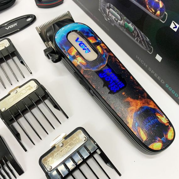 Тример з регульованою довжиною VGR, Машинка для стрижки акумуляторна з керамічними ножами VM-48 | Зображення 5