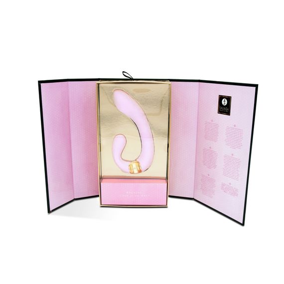 Вібратор-кролик Shunga Miyo Light Pink | Зображення 4