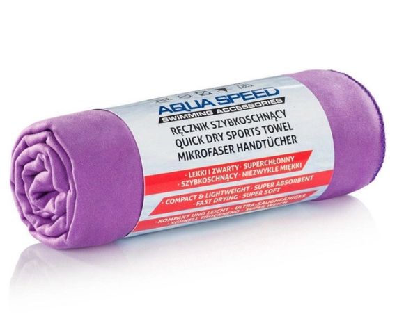 Рушник Aqua Speed ​​DRY FLAT 7334 фіолетовий Уні 50x100см 5908217673343 | Зображення 1