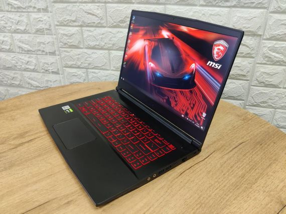 Ноутбук MSI GF63 Tnin 10SC 15,6 FHD IPS i5 10300H 16Gb SSD500Gb NVMe GTX1650 MaxQ-4Gb Б/В | Зображення 1