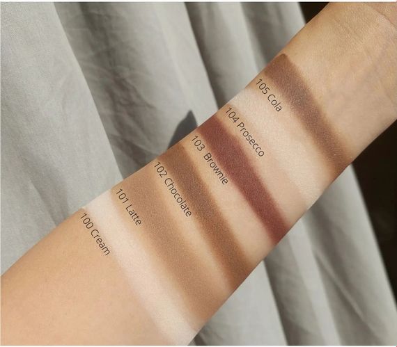 Тіні для повік Claresa Solo eyeshadow - 101 Latte (1.2 g) | Зображення 1