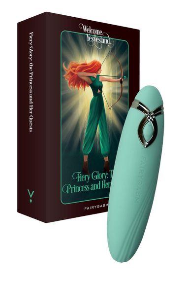 Мінівібратор FairyGasm PleasureArrow green Sex Aura