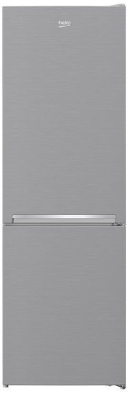 Холодильник з нижньою морозильною камерою BEKO RCSA366K30XB, 185х67х60см, 2 двері, Холодильне відділення - 215л, Морозильне відділення - 109л, A++, ST, Сірий (RCSA366K30XB)