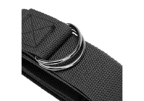 Ремінь для йоги EasyFit Чорний (EF-1830-BK) | Зображення 2