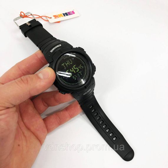 Годинники для військових і відпочинку SKMEI 1231BK, Модні наручні електронні годинники CD-60 | Зображення 5