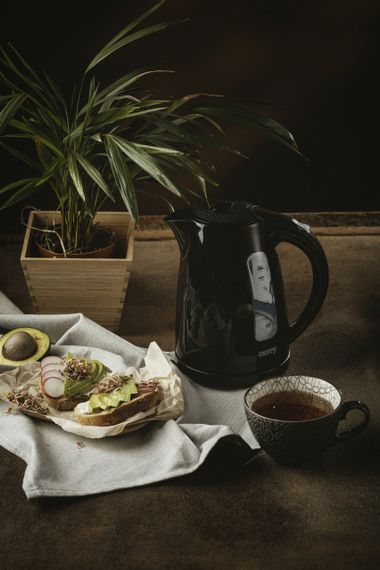 Електрочайник Camry CR 1255 чорний 1,7 л, 2200 Вт | Зображення 6