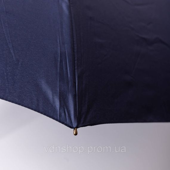 Зонт автоматический с деревянной ручкой классический из полиэстера диаметр 116 см  Синий HP-23-8BL | Зображення 7