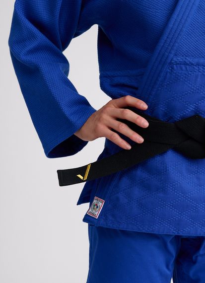 Кімоно для дзюдо ліцензійне IPPONGEAR, серія LEGEND 2 (IJF Approved), синє, розмір 165, Women (жіночій крій) | Зображення 3