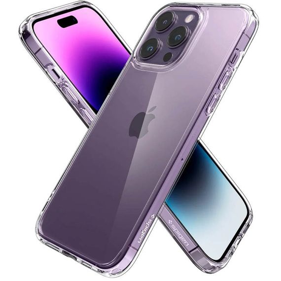 Чехол SGP Ultra Hybrid для Apple iPhone 14 Pro (6.1") Прозрачный | Зображення 3