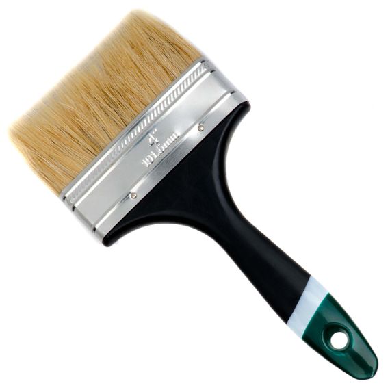 Пензель флейцевий 102*14*44 мм, пластикова ручка INTERTOOL KT-1402 | Зображення 2