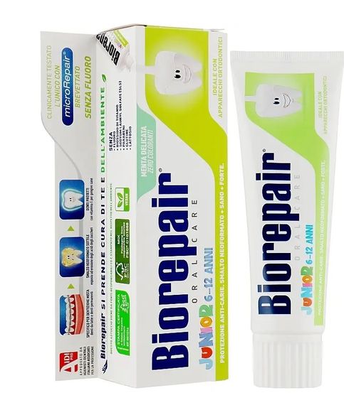 Дитяча зубна паста Biorepair Junior, 75 ml