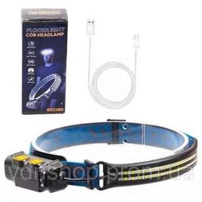 Профессиональный светодиодный фонарик на голову BL-W691-2COB, Фонарь на голову диодный BO-17