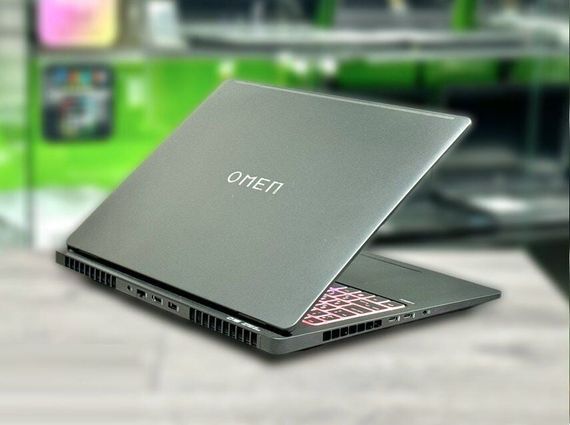Игровой ноутбук HP Omen Max 16z-ak000 / 16" (2560x1600) IPS / AMD Ryzen AI 9 HX 375 (12 (24) ядер по 2.0 - 5.1 GHz) / 16 GB DDR5 / 1000 GB SSD M.2 / nVidia GeForce RTX 5060, 8 GB GDDR7, 128-bit / WebCam / Win 11 Home б/у | Зображення 3