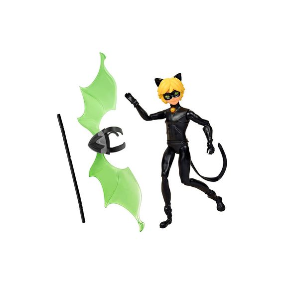 Лялька-хлопчик "Леді Баг та Супер-Кіт" Супер-Кіт Miraculous 50403, 13 см з аксесуарами | Зображення 3