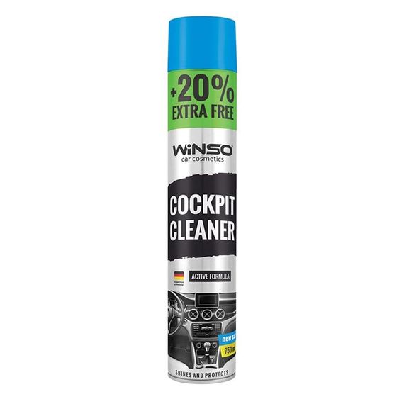 Поліроль для панелі приладів WINSO Cockpit Cleaner 750ml, нова машина 870570