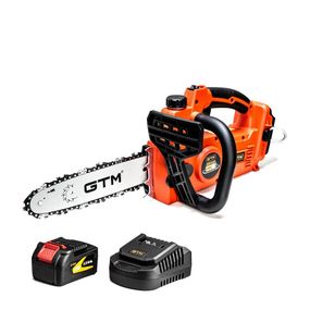 Пила ланцюгова акумуляторна GTM CS18/250BL (25 см, 10 м/с, BL, 18V, комплект)