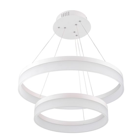 Светильник потолочный подвесной светодиодный BR-962S/36W+54W LED WH